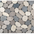 Polished Natural Meshwork Stone pebble tile