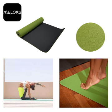 Melors Anti-Slip personalizado para ioga e fitness tapete de ioga