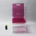 Wholesale single-person landing cheap plastic acrylic chair