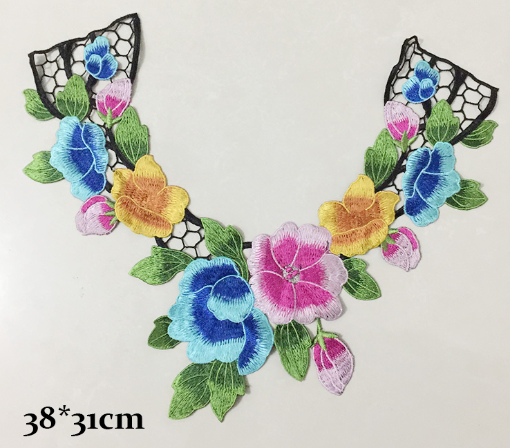 Embroidery collar modify