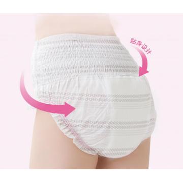 Pantalones de señora de superficie suave de alta calidad desechables / pantalones de servilleta sanitaria de mujer