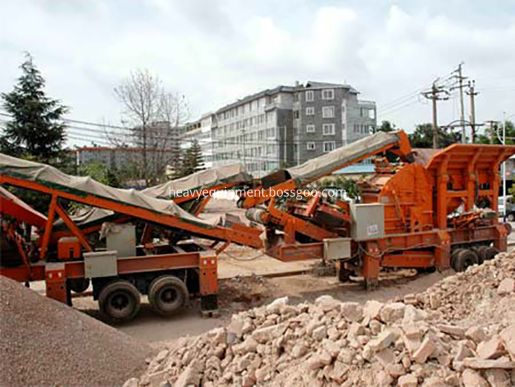 mobile jaw crusher