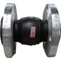 dual Sphere EPDM expansion rubber bellow with flange