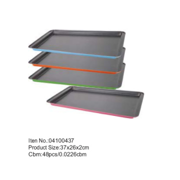 37*26 cm colorful coating sheet pan