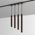 Indoor decor aluminum strip hanging linear pendant light