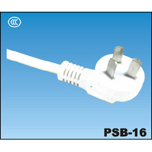 Китай CCC 3-контактный Power Plug ПСБ-16