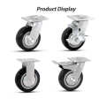 Black Heavy Duty Side Brake Industrial Furniture Casters