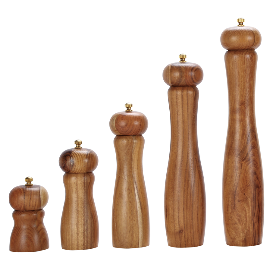 Wooden Salt And Pepper Grinders