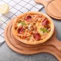 Peel de pizza de bambou naturel de 10 pouces