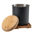 Coffee Airtight Canister With Bamboo Lid