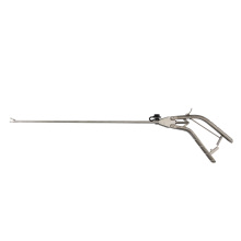 Arma de aço inoxidável em forma de pinça de suporte de agulha reta