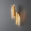 INSHINE Gold With Glass Wall Lamp