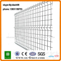 Plastic coated wire mesh panel