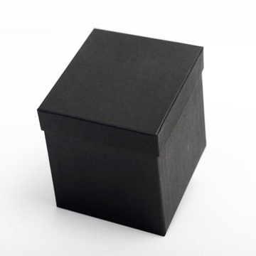 Matte Lamination Corrugated Cardboard Black Box Packaging