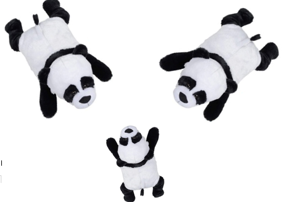 Giant panda plush pillow