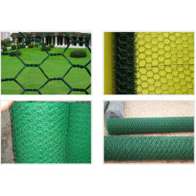 PVC Heated Hexagonal Wire Mes en diferentes colores