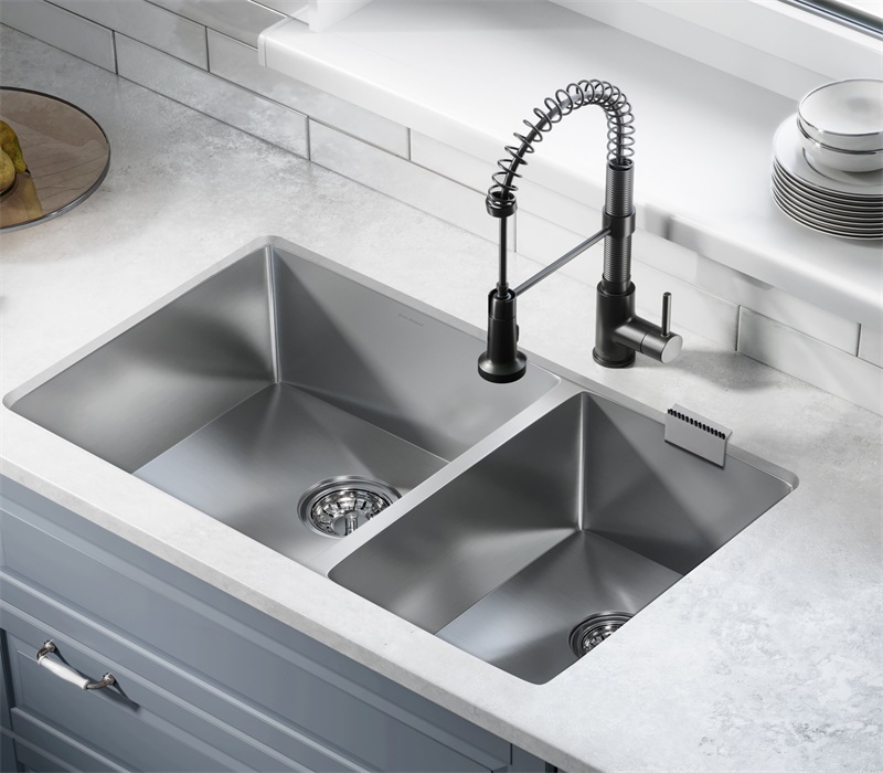 33 X 20 Dual Basin Undermount Kitchen Sink 3 Jpg 33 X 20 Dual Basin Undermount Kitchen Sink 3 Jpg