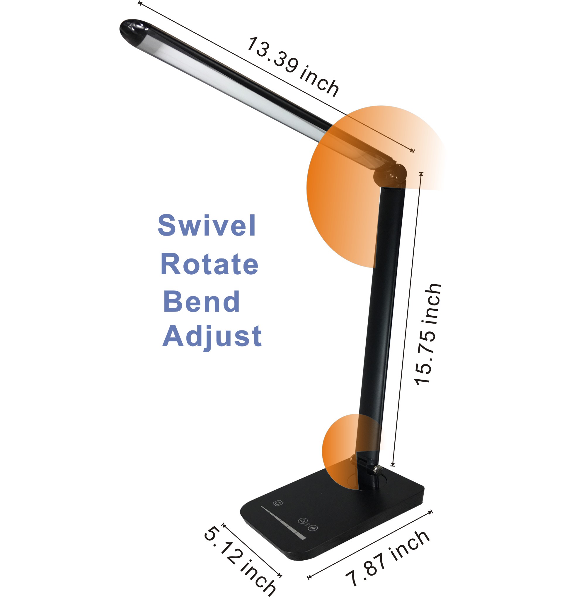 Battery Operated Rechargeable LED Lamp