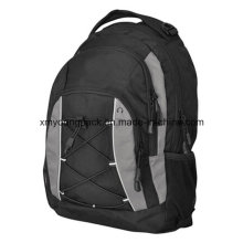 Черный 600d полиэстер моды рюкзак спортивная сумка