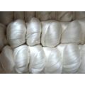 Fio de seda 100% Raw Silk 20 / 22D 4A Fio de seda crua branco cru