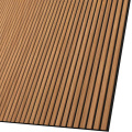 Painel de parede interior MDF Slat Wood Painel acústico