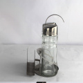 Glass Condiment Set Condiment Set with Metal Rack Best Selling