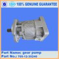 Komatsu gear pump 705-12-35240 WA420-3 cargadora de ruedas repuestos