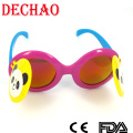 2014 designer panda sunglasses with clips for kids in party