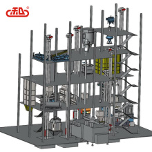 Automatische Broiler/Hühnchen/Geflügel -Futtermittelproduktionslinie