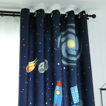 Art Hanging Textiles Home Cartoon Curtain