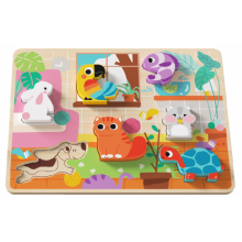 Wooden Animal Theme Puzzle
