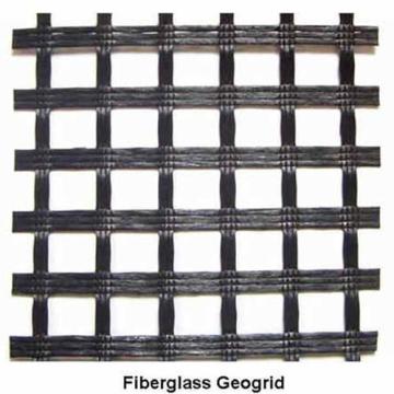 Asphaltverstärkung Fiberglas Geogrid