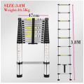 Single straight aluminum telescopic  ladder