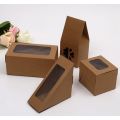 China Custom Kraft Paper Food Packaging Box/Lunch Box/Sandwich Box