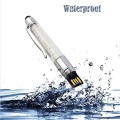 Crystal Touch Screen Stylus Pen USB Stick