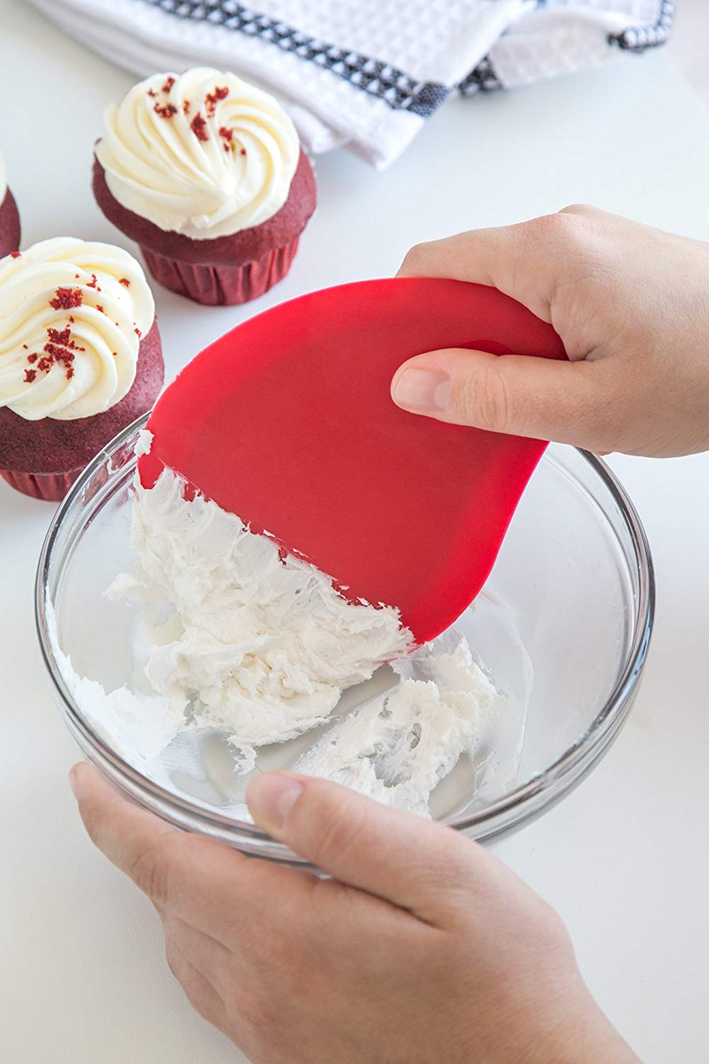 silicone dough scraper