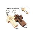 Wooden Cross Bulk USB Flash Drive