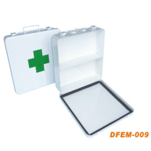 Kit de primeros auxilios vacíos para uso médico reutilizable Caja de emergencia (caja de metal)