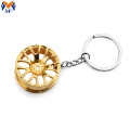 Metal Custom Car Steering Wheel Keychain