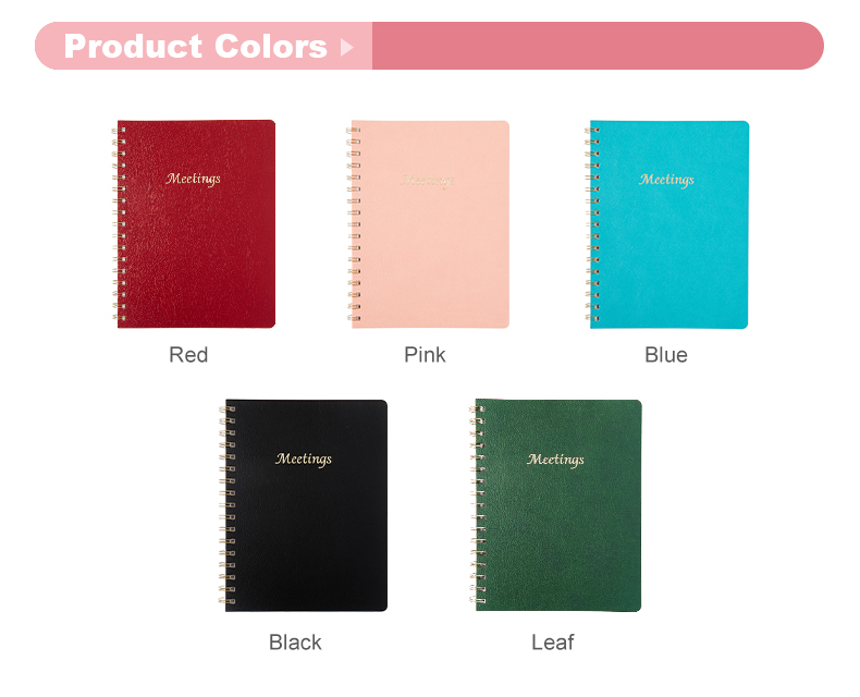 Spiral meeting notebook15 Spiral meeting notebook15