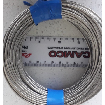 7X7 stainless steel wire rope 5/16in 304