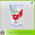 Printing Flower Tea Cup High Quality Glassware Kb-Hn0760