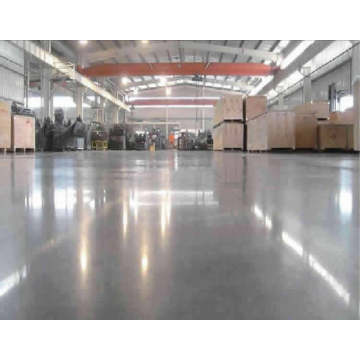 Primary color metal floor hardener