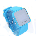 Silicon digital led reloj odm oem llevada