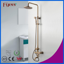 Fyeer Salle de bains murale Antique Rainfall Shower Set