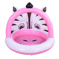 Aufblasbar rosa Zebra -Splash -Pool -Babypool