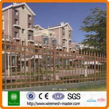 pvc coated zinc steel fence (professional factory )