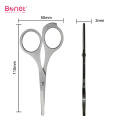 Stainless steel blunt nail beauty scissors