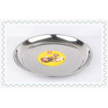 Magnetic 35/40/45/50/55/60/65/70cm Thai Style Flower Stainless Steel Round Plate