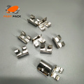 Various types of metal buckles for tin can